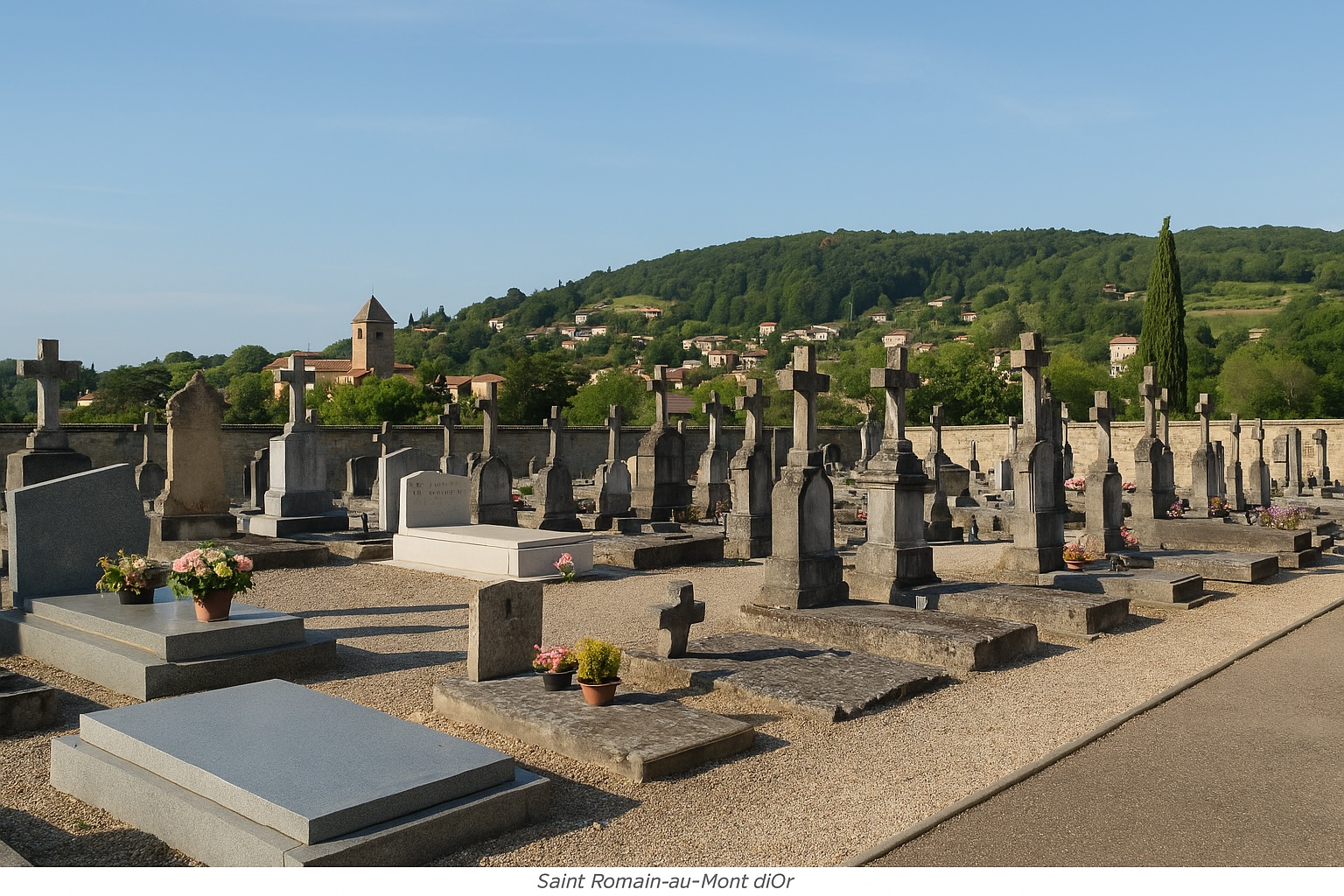 Cimetière Cimetière communal de Saint Romain