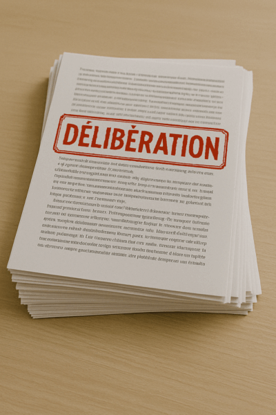 Déliberations conseil municipal